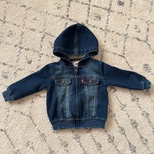 Levi’s Hooded Denim Jacket Baby/Toddler